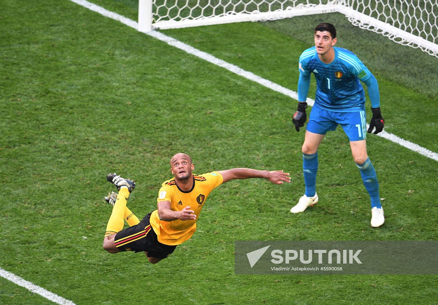 Russia World Cup Belgium - England