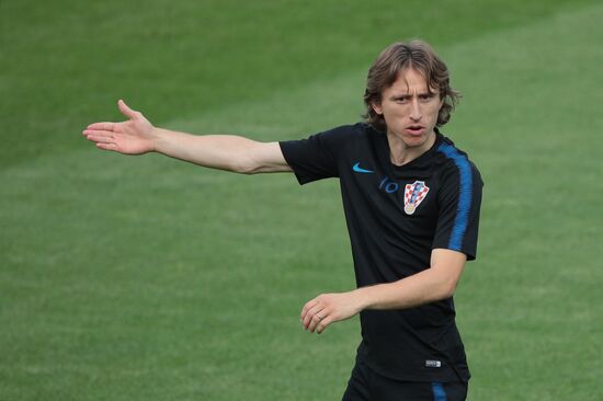 Russia World Cup Croatia Training