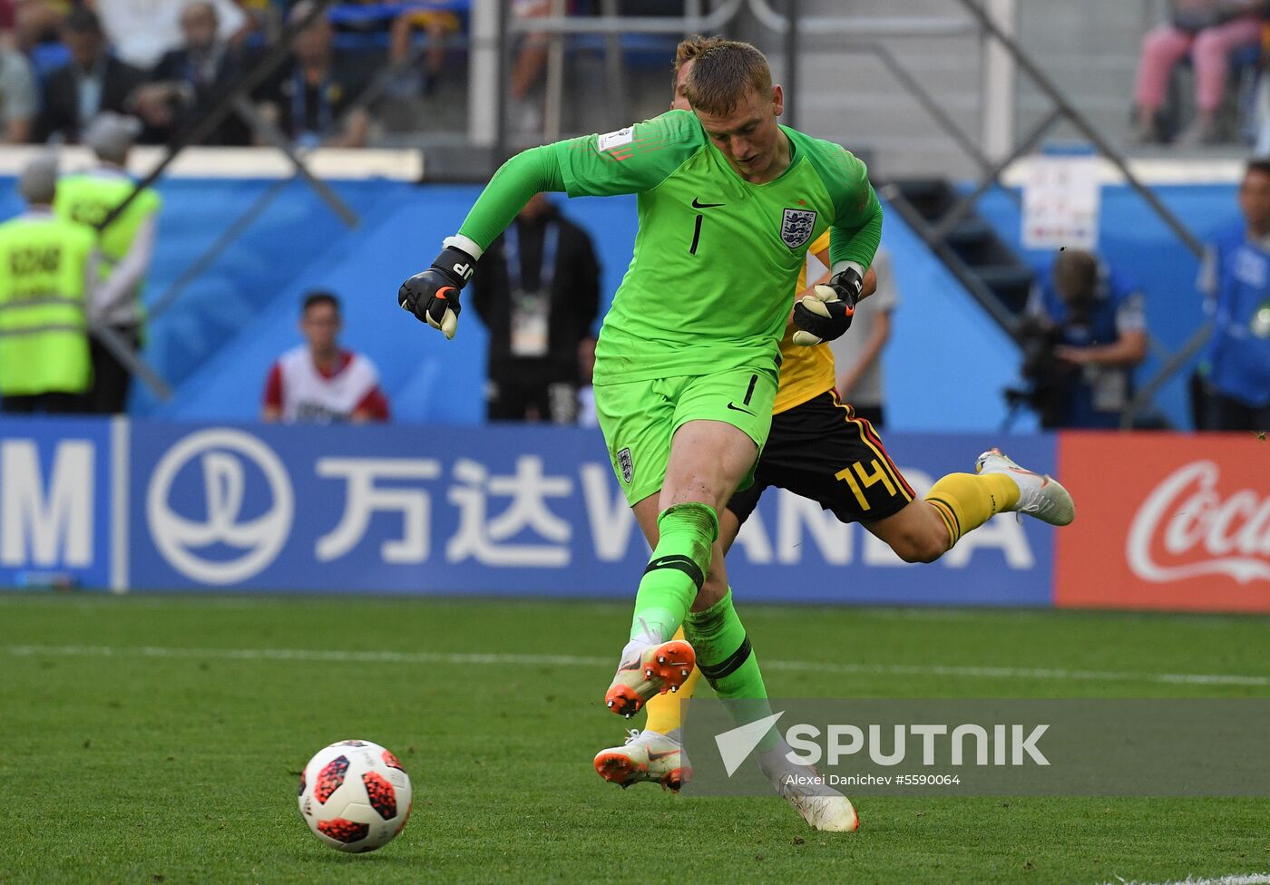 Russia World Cup Belgium - England