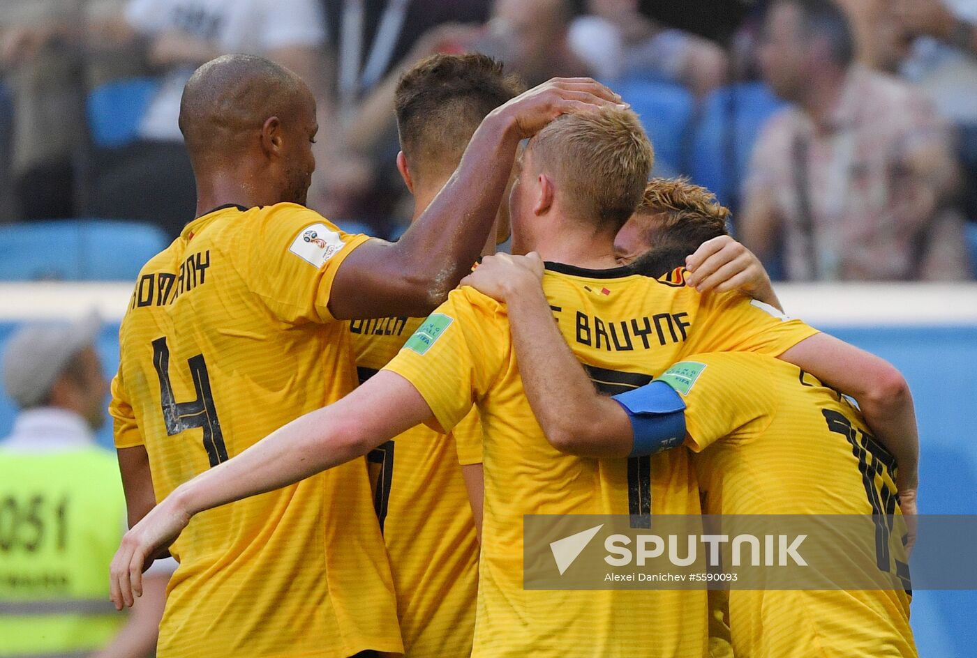 Russia World Cup Belgium - England