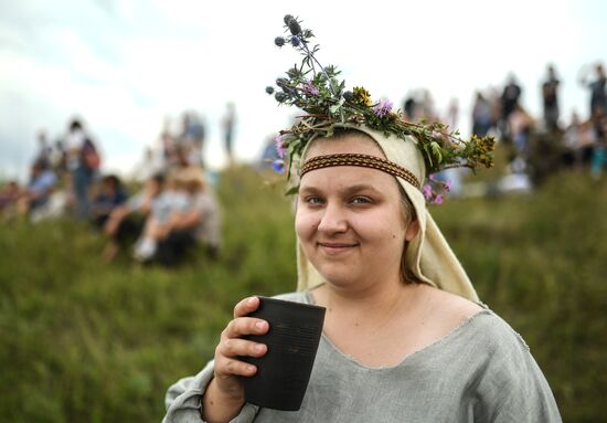 Great stand on the River Ugra memorial event