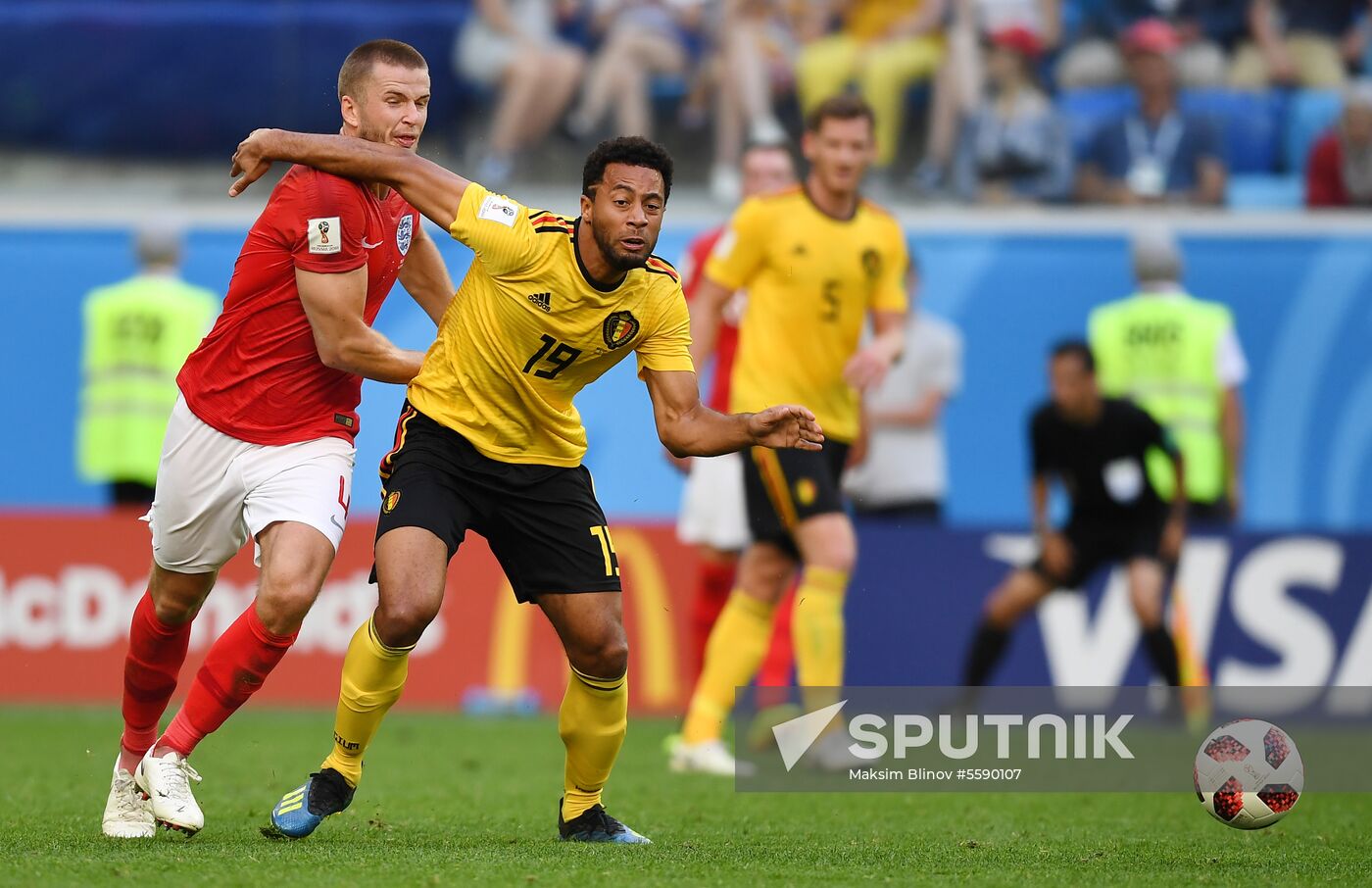 Russia World Cup Belgium - England