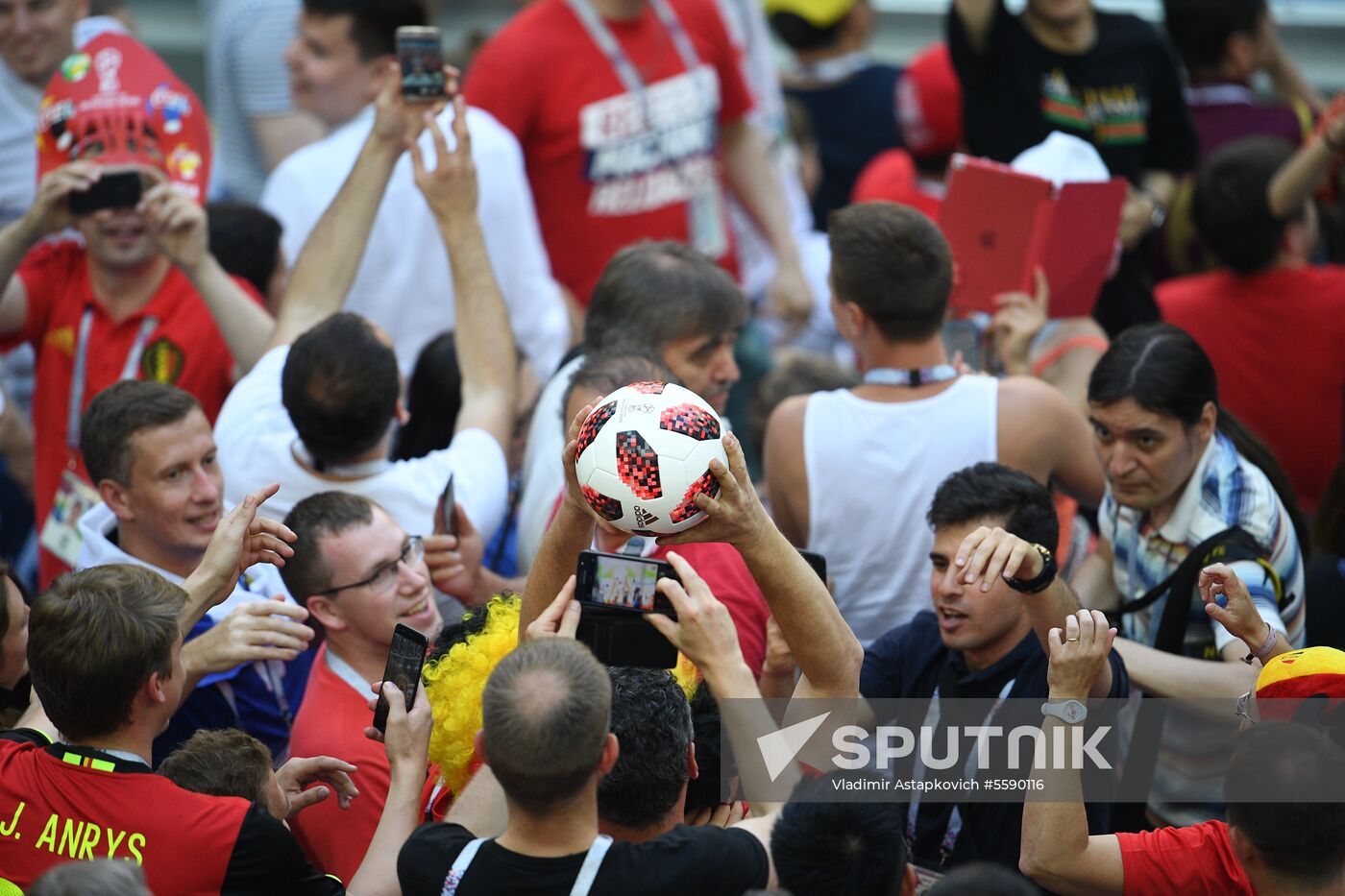 Russia World Cup Belgium - England