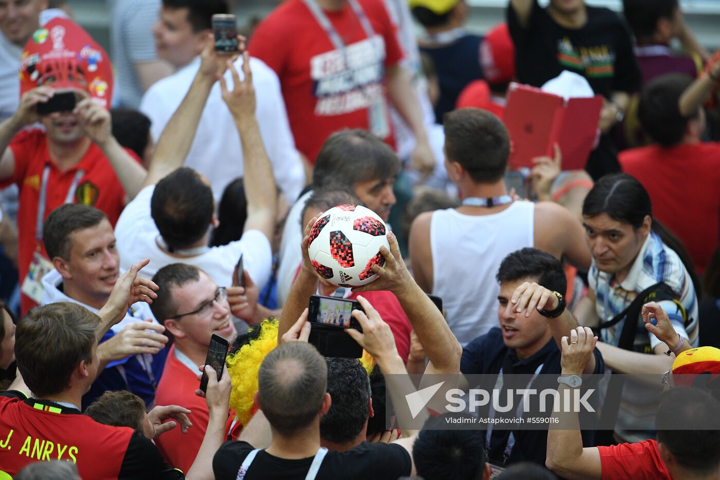 Russia World Cup Belgium - England