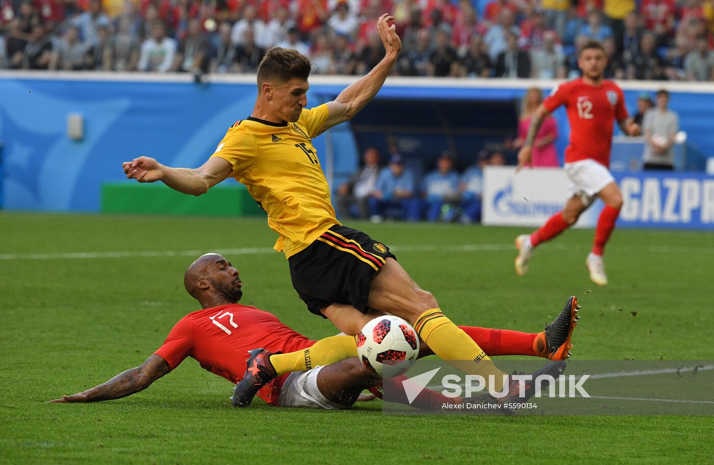 Russia World Cup Belgium - England
