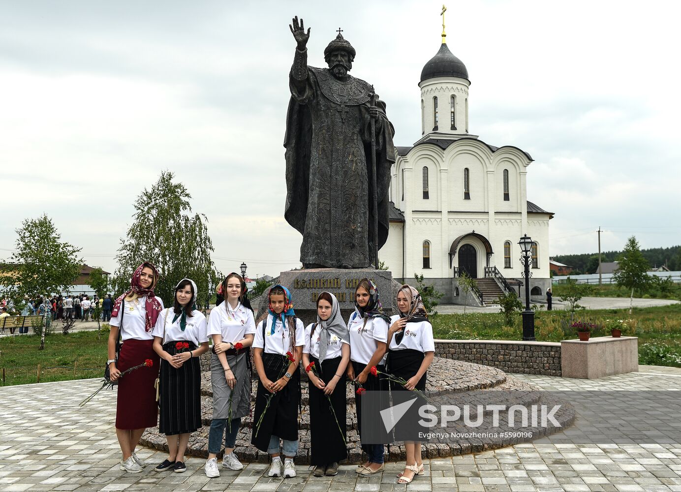 Great stand on the River Ugra memorial event