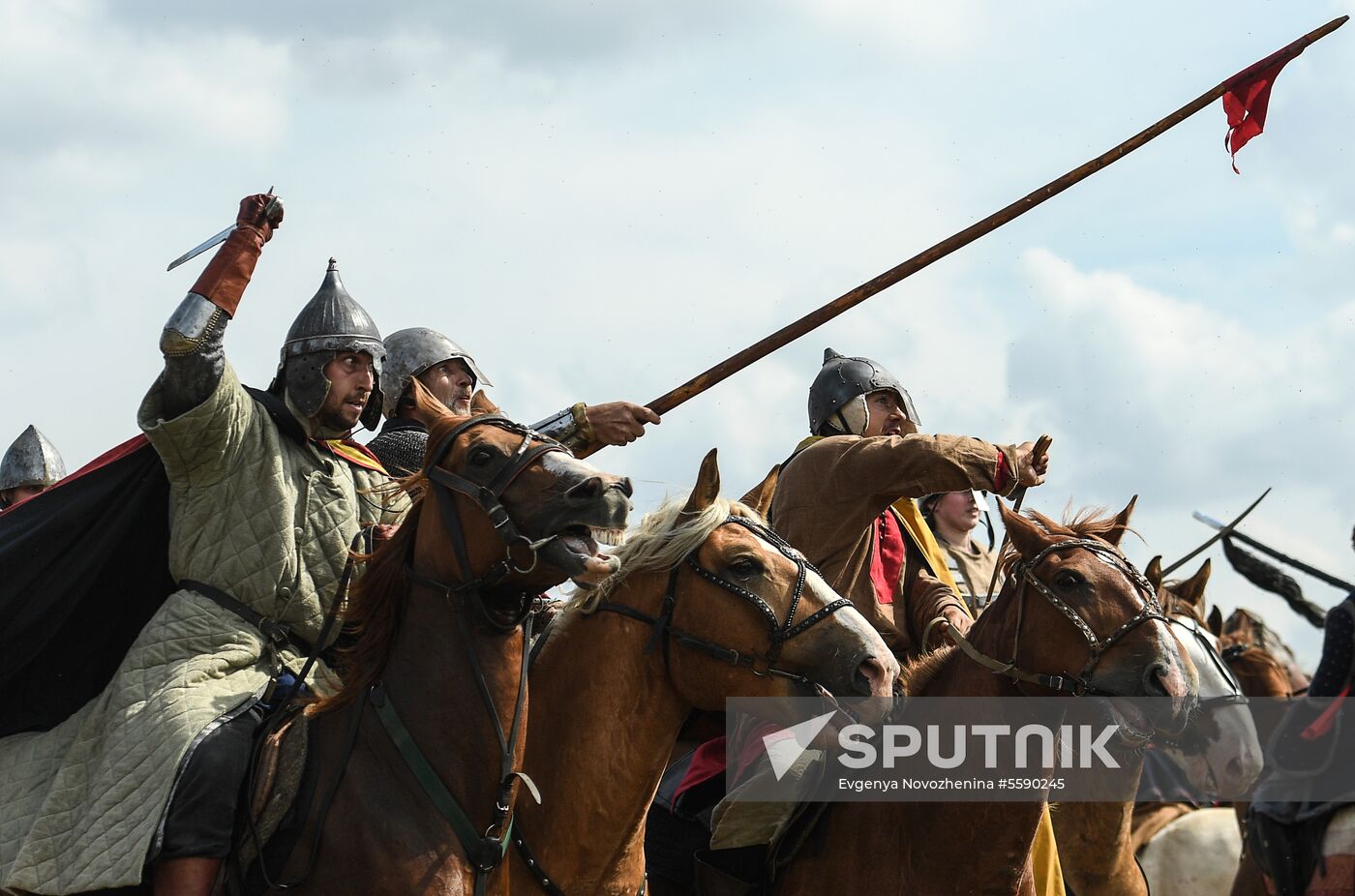 Great stand on the River Ugra memorial event