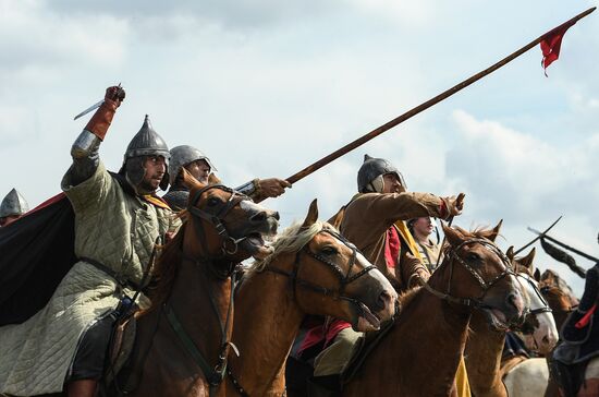 Great stand on the River Ugra memorial event