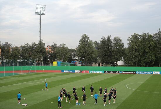 Russia World Cup Croatia Training