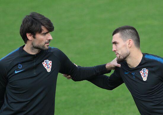 Russia World Cup Croatia Training