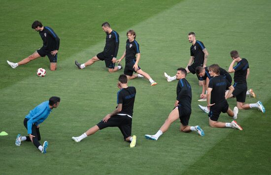 Russia World Cup Croatia Training