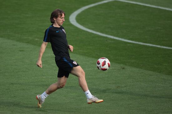 Russia World Cup Croatia Training
