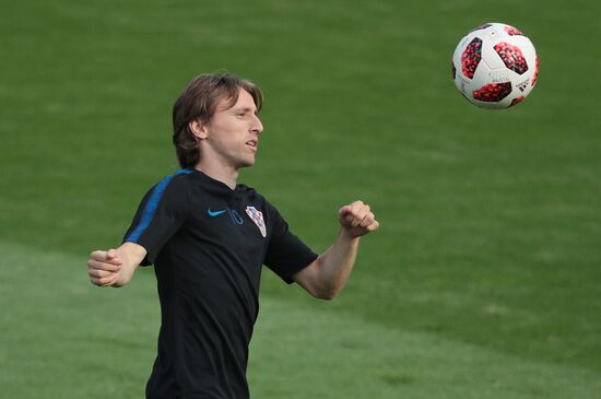 Russia World Cup Croatia Training