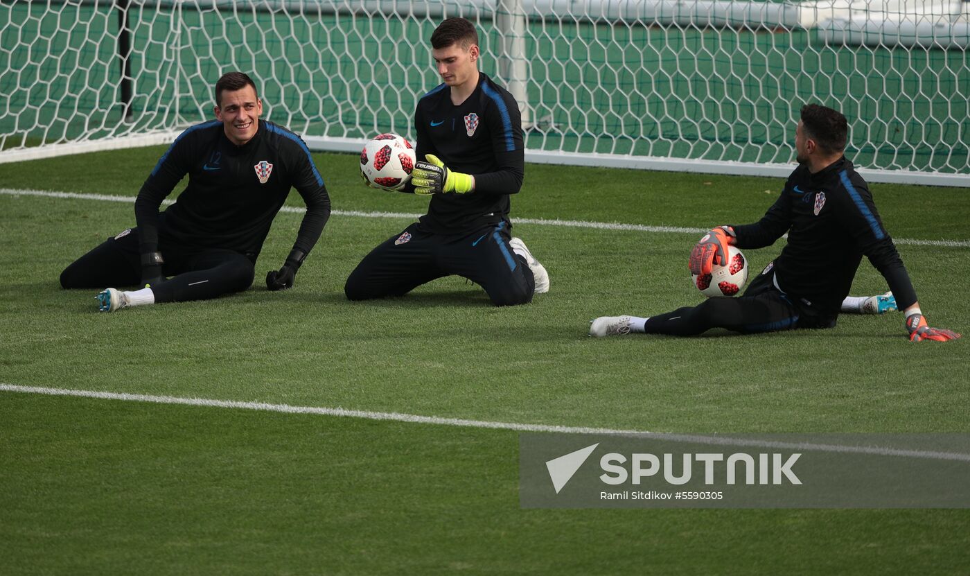 Russia World Cup Croatia Training
