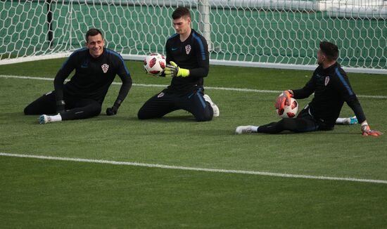Russia World Cup Croatia Training