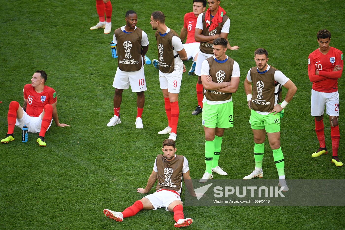 Russia World Cup Belgium - England