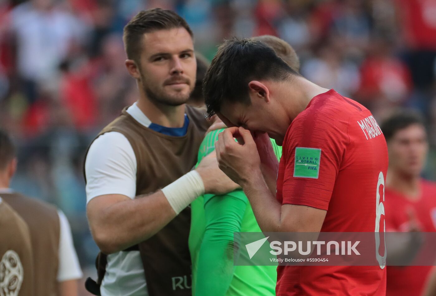 Russia World Cup Belgium - England