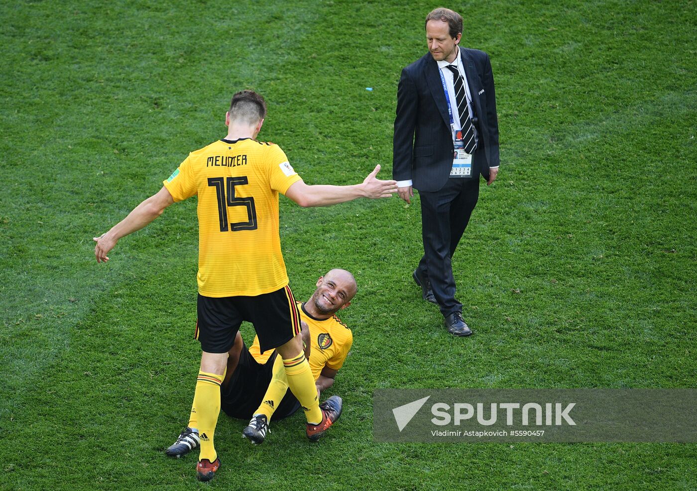 Russia World Cup Belgium - England