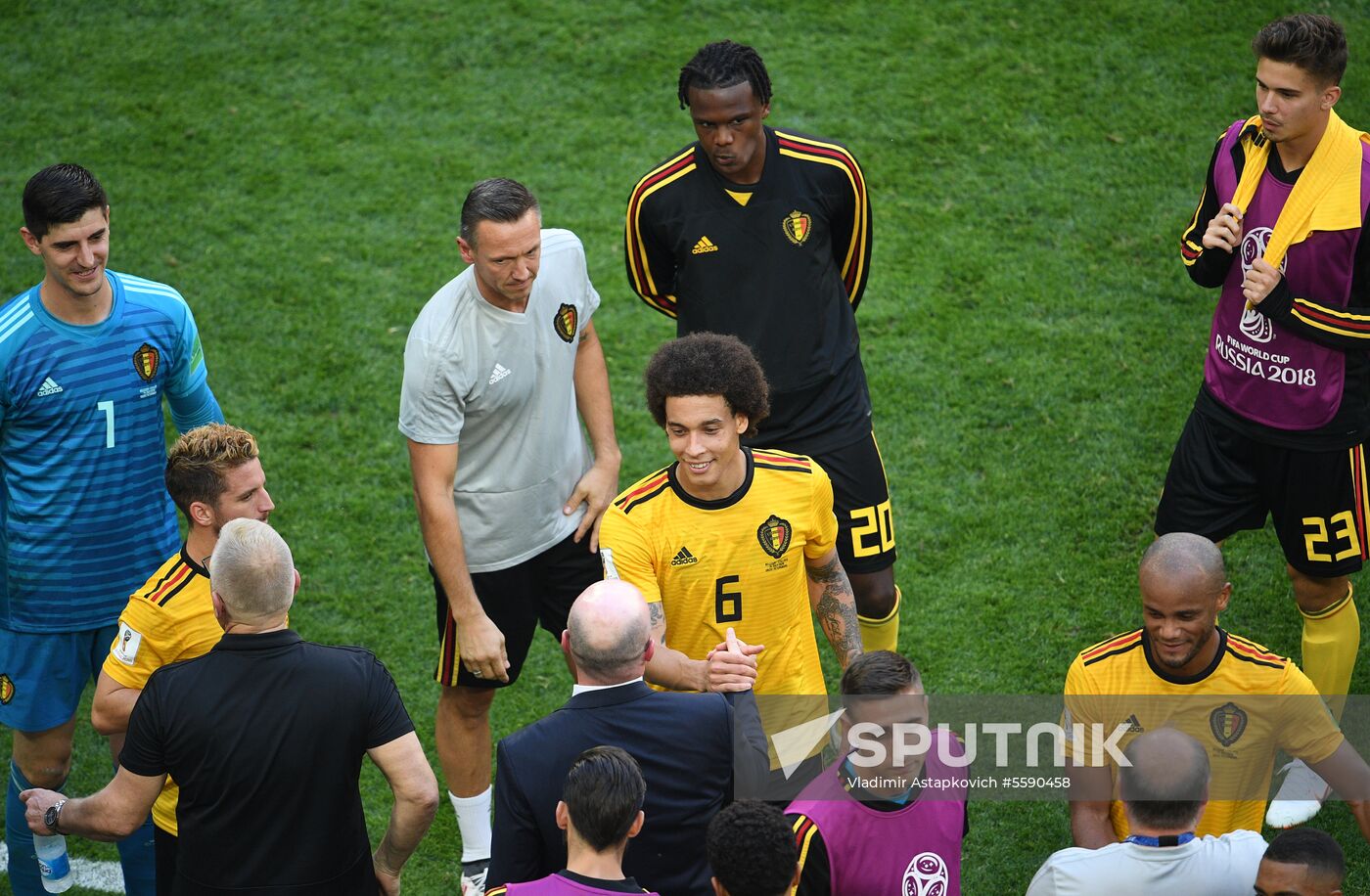 Russia World Cup Belgium - England
