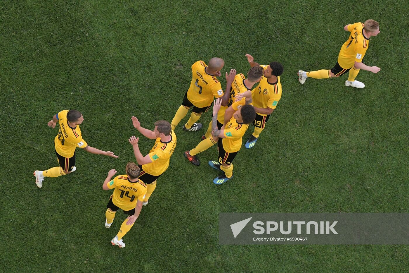 Russia World Cup Belgium - England