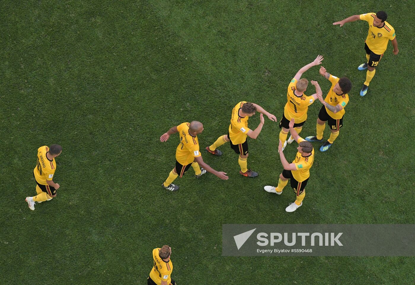 Russia World Cup Belgium - England