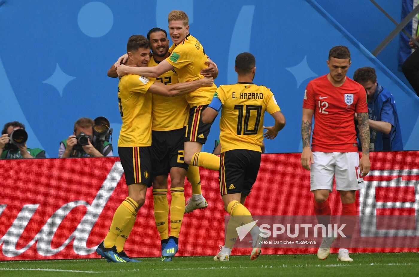 Russia World Cup Belgium - England