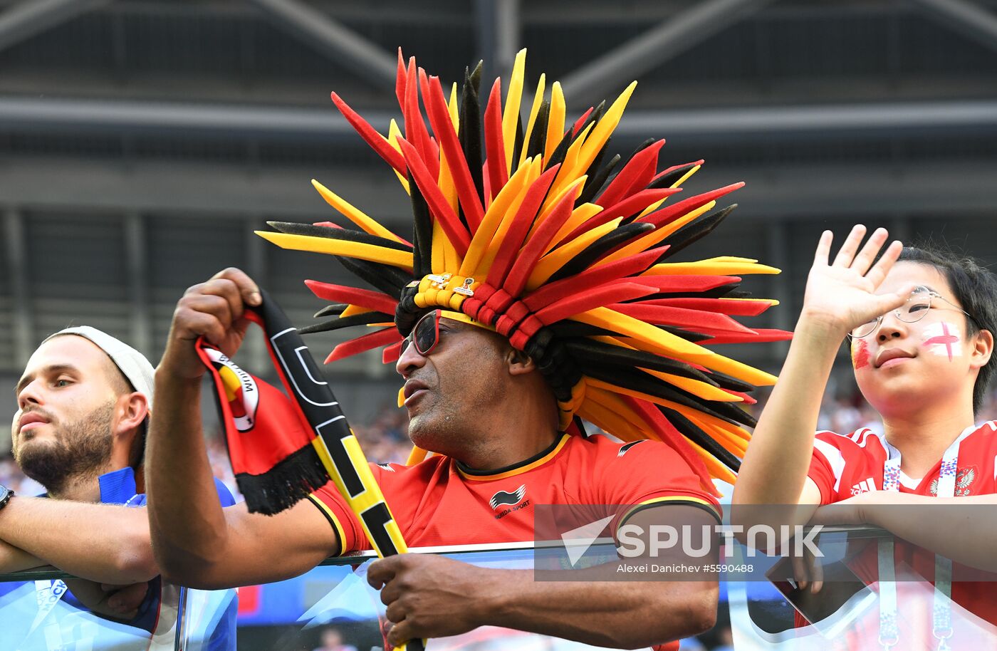 Russia World Cup Belgium - England