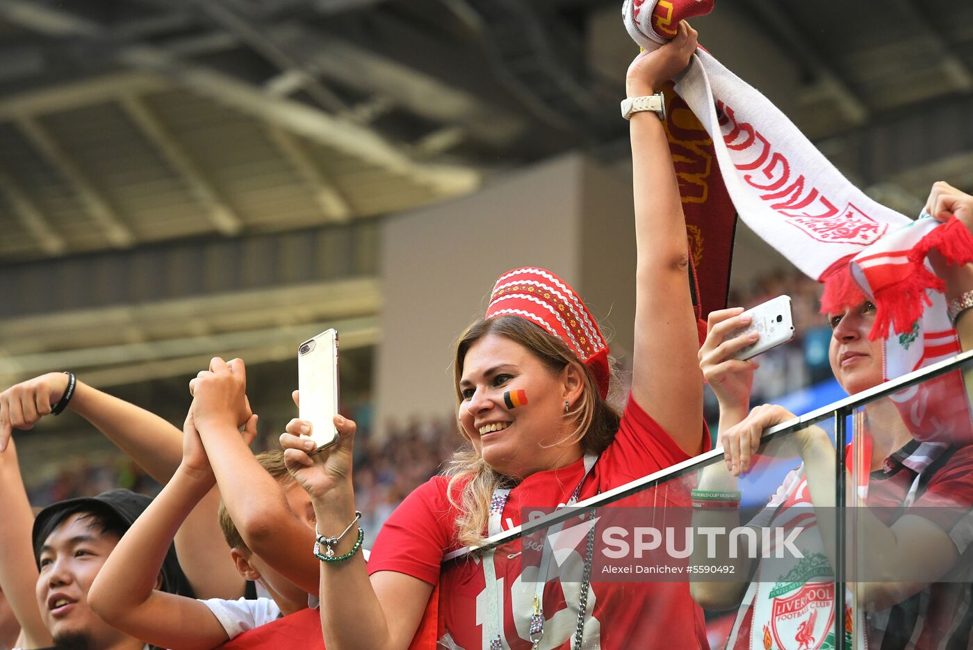 Russia World Cup Belgium - England