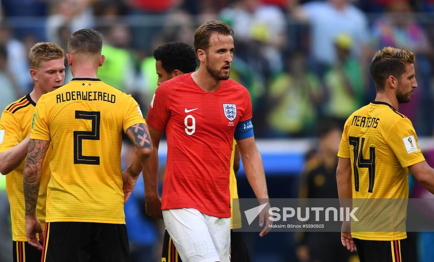 Russia World Cup Belgium - England