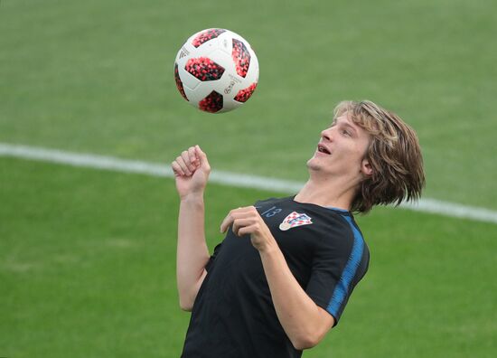 Russia World Cup Croatia Training