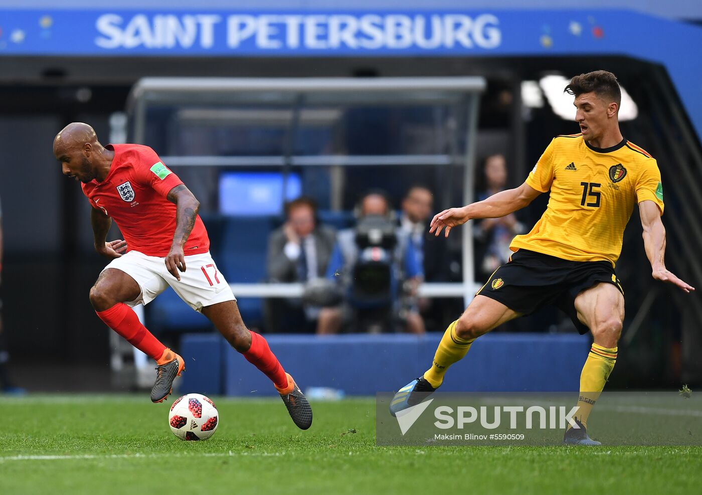 Russia World Cup Belgium - England