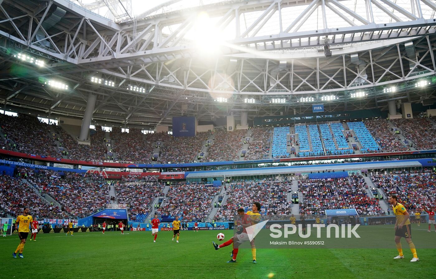 Russia World Cup Belgium - England