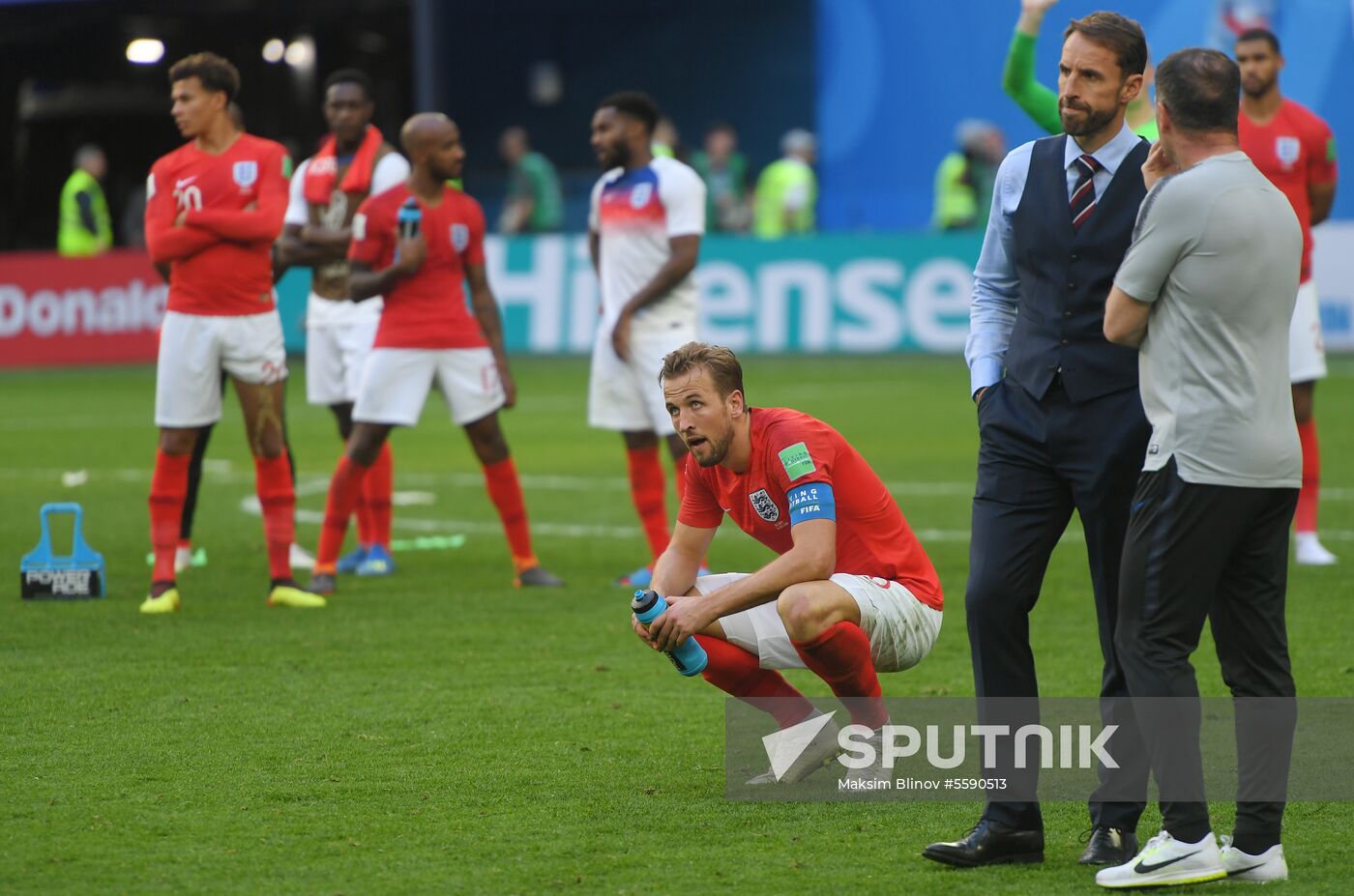 Russia World Cup Belgium - England