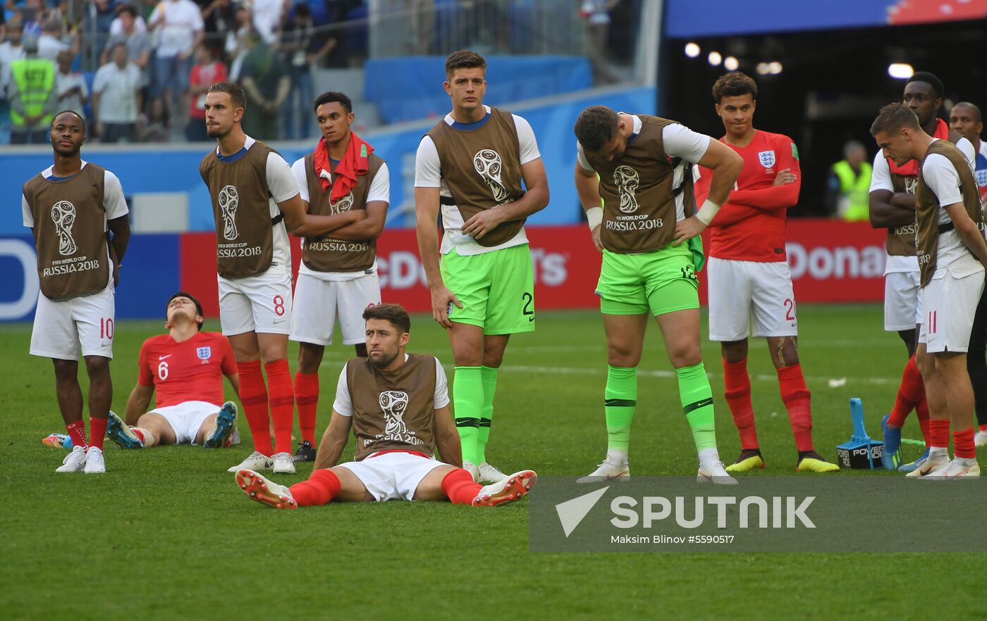 Russia World Cup Belgium - England