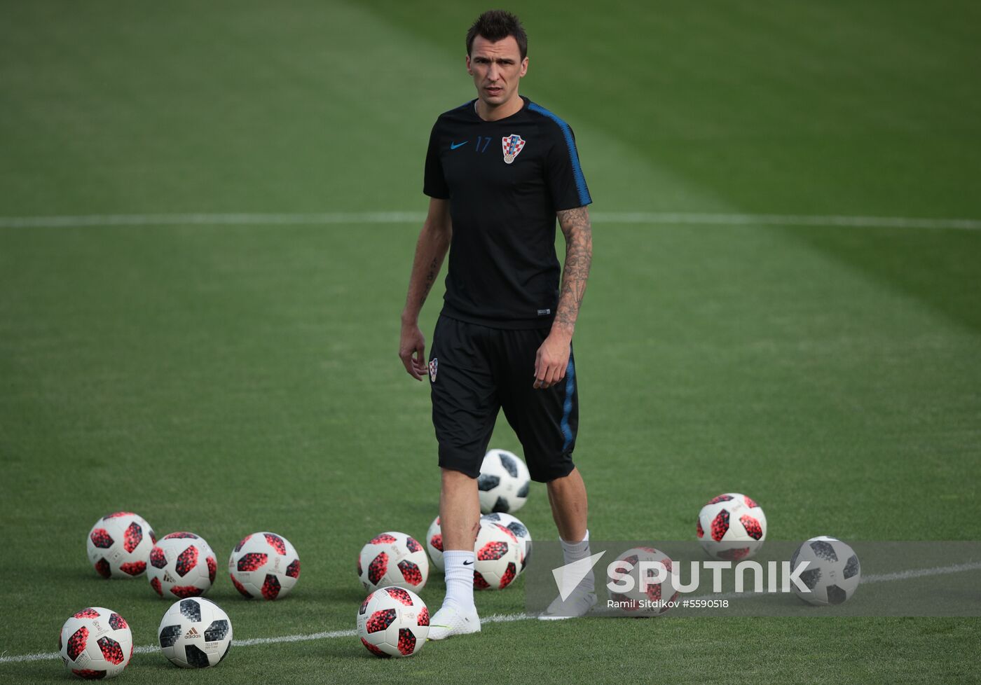 Russia World Cup Croatia Training