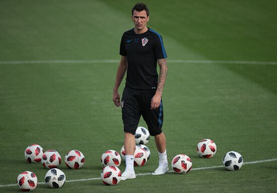 Russia World Cup Croatia Training