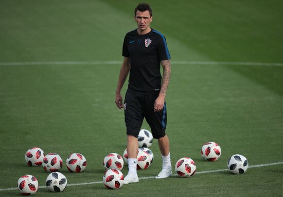 Russia World Cup Croatia Training