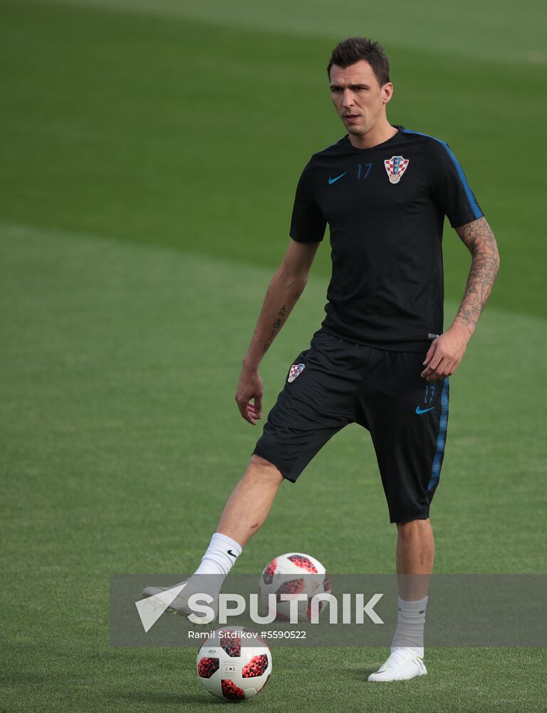 Russia World Cup Croatia Training