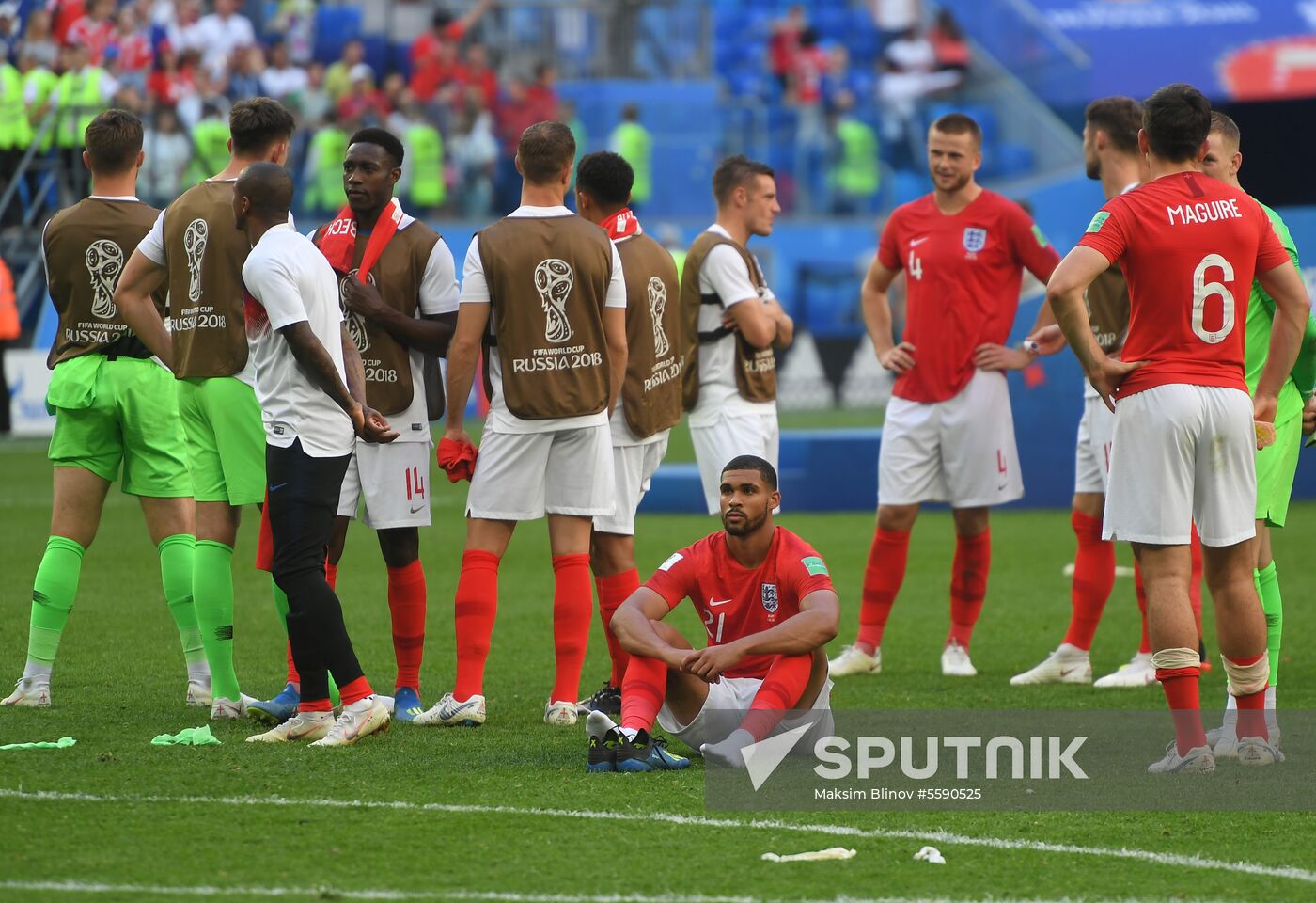 Russia World Cup Belgium - England