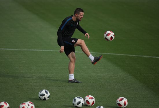 Russia World Cup Croatia Training