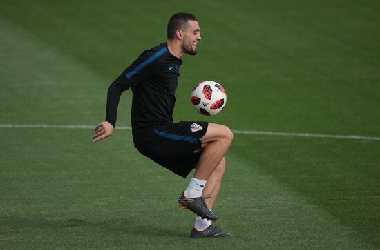 Russia World Cup Croatia Training