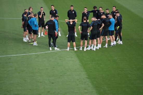 Russia World Cup Croatia Training