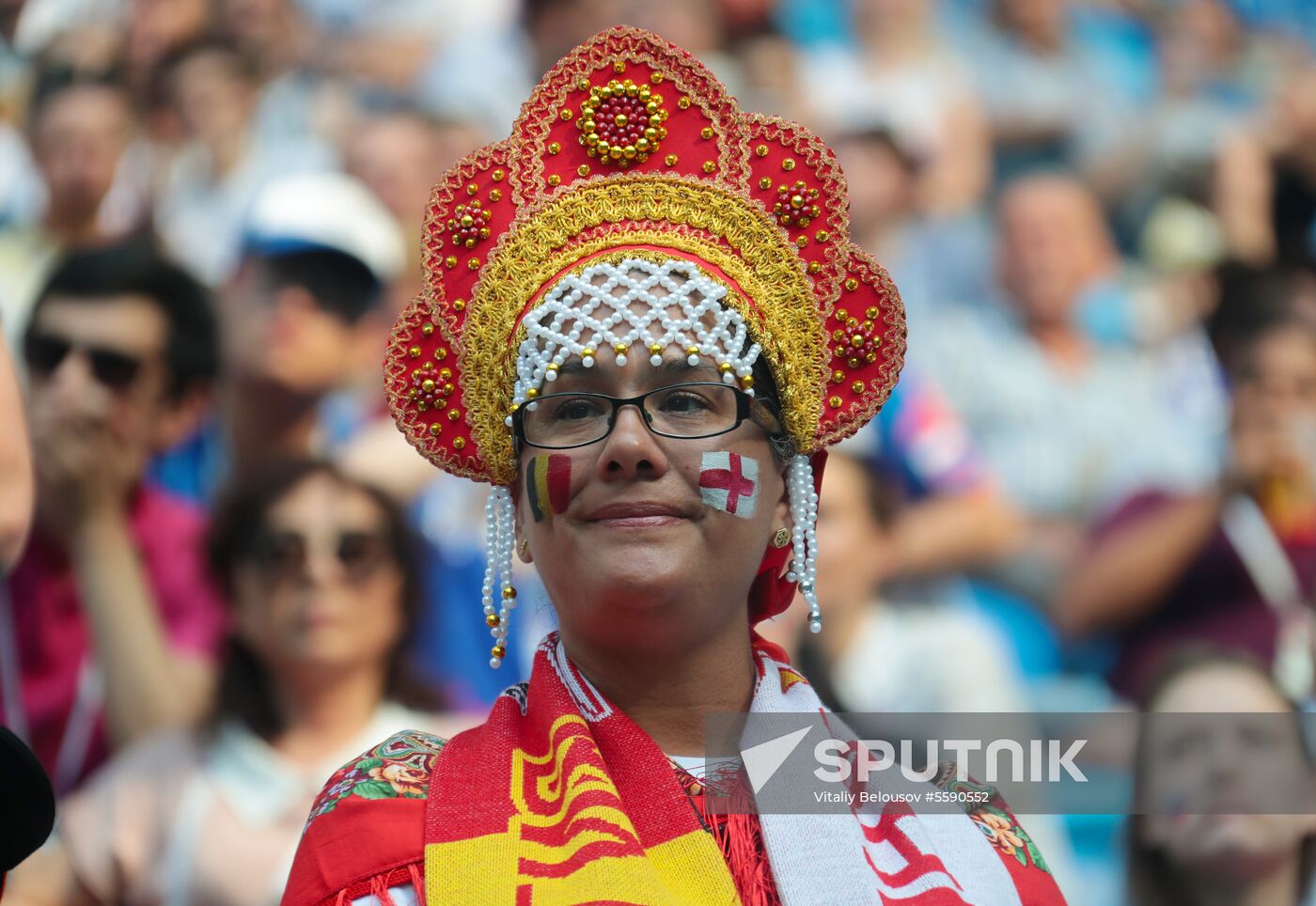 Russia World Cup Belgium - England