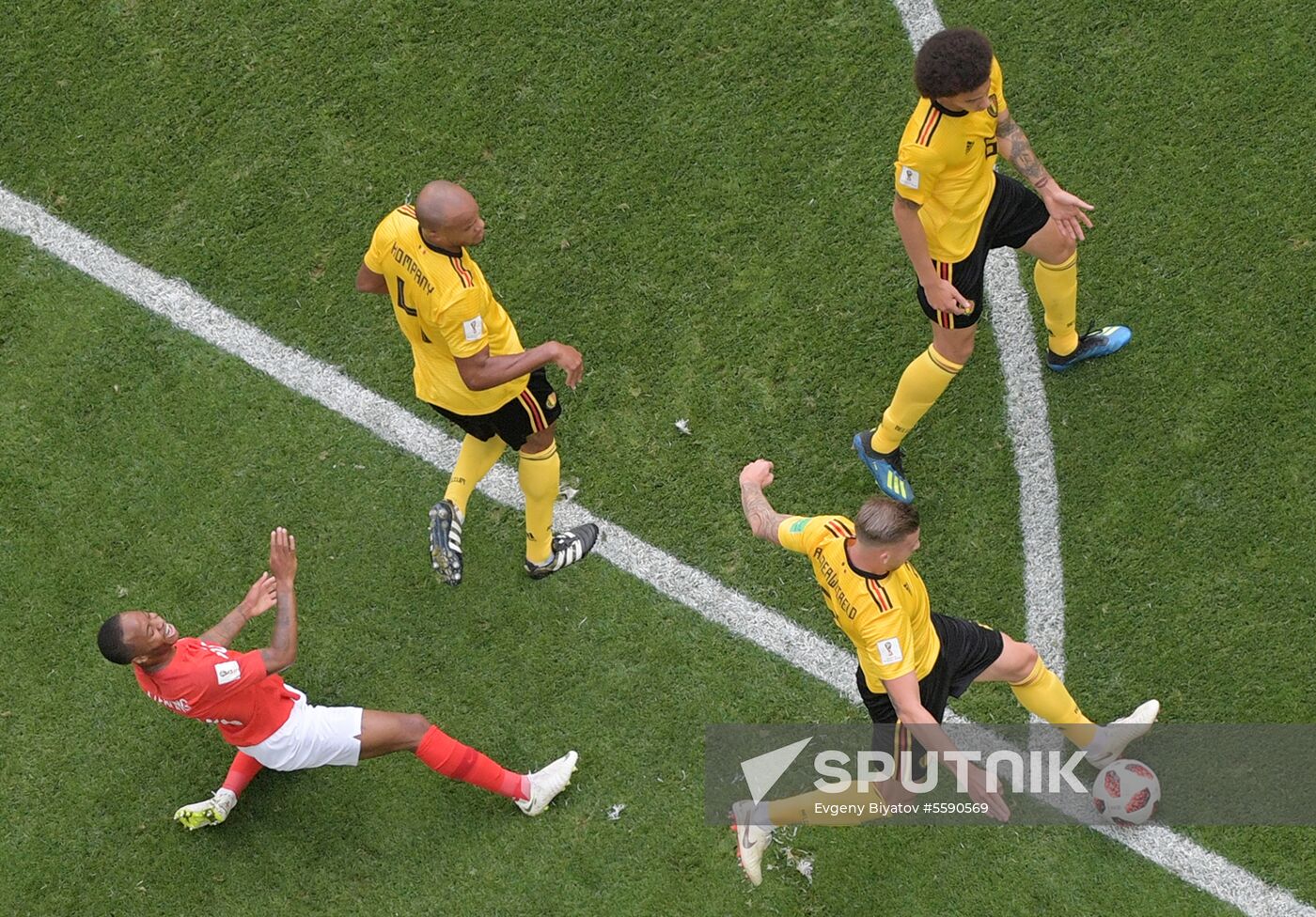 Russia World Cup Belgium - England