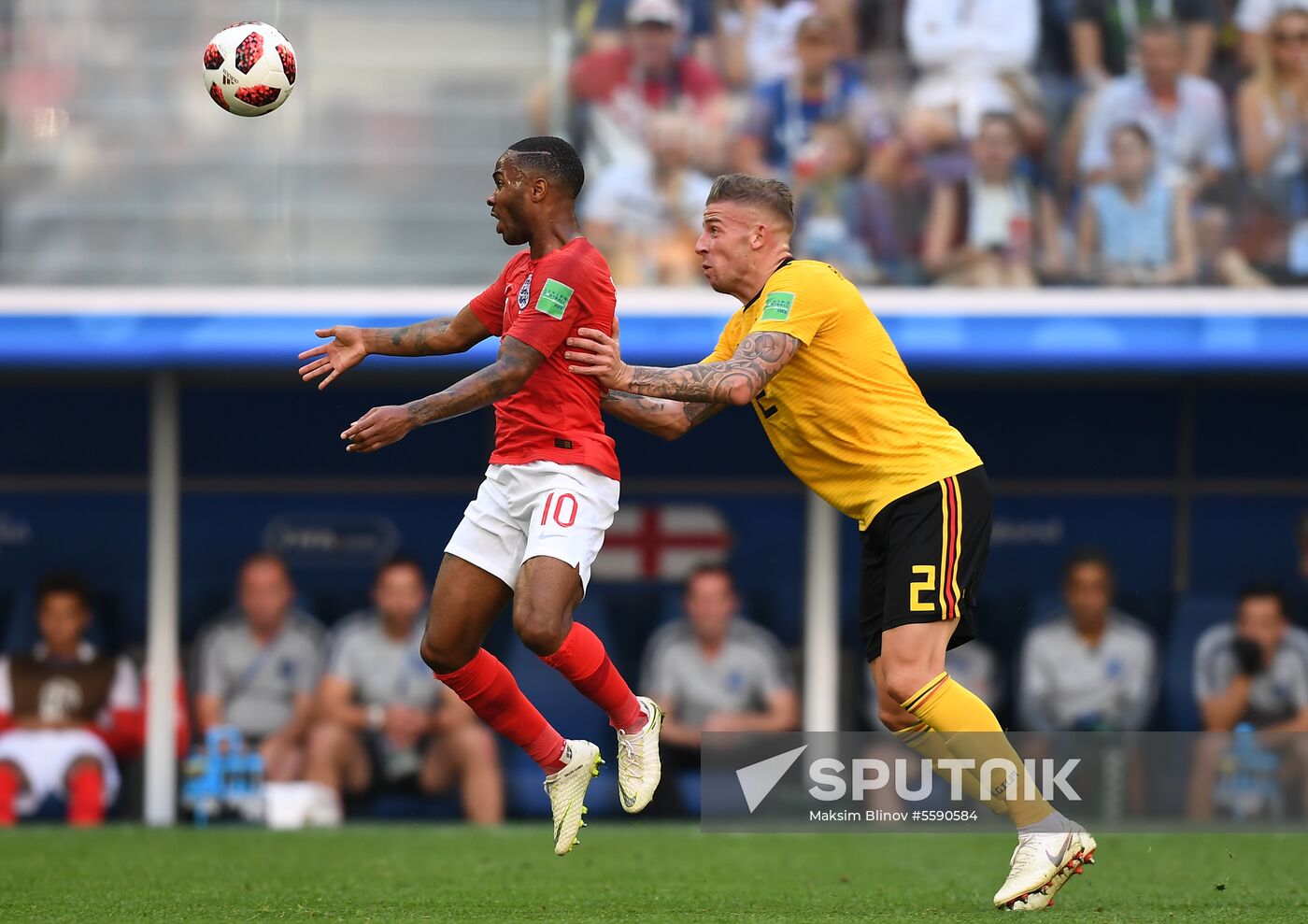 Russia World Cup Belgium - England