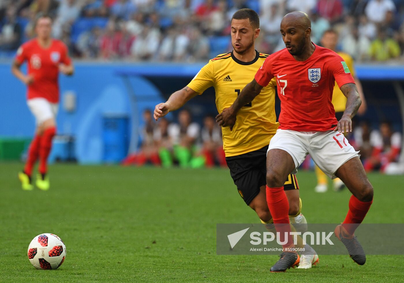 Russia World Cup Belgium - England