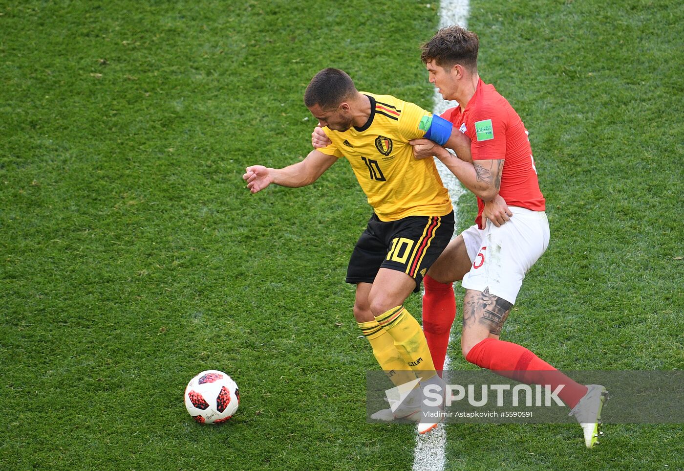 Russia World Cup Belgium - England
