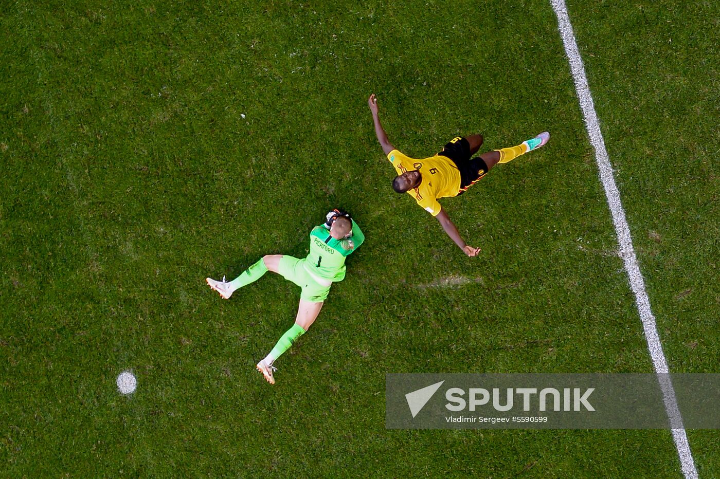 Russia World Cup Belgium - England