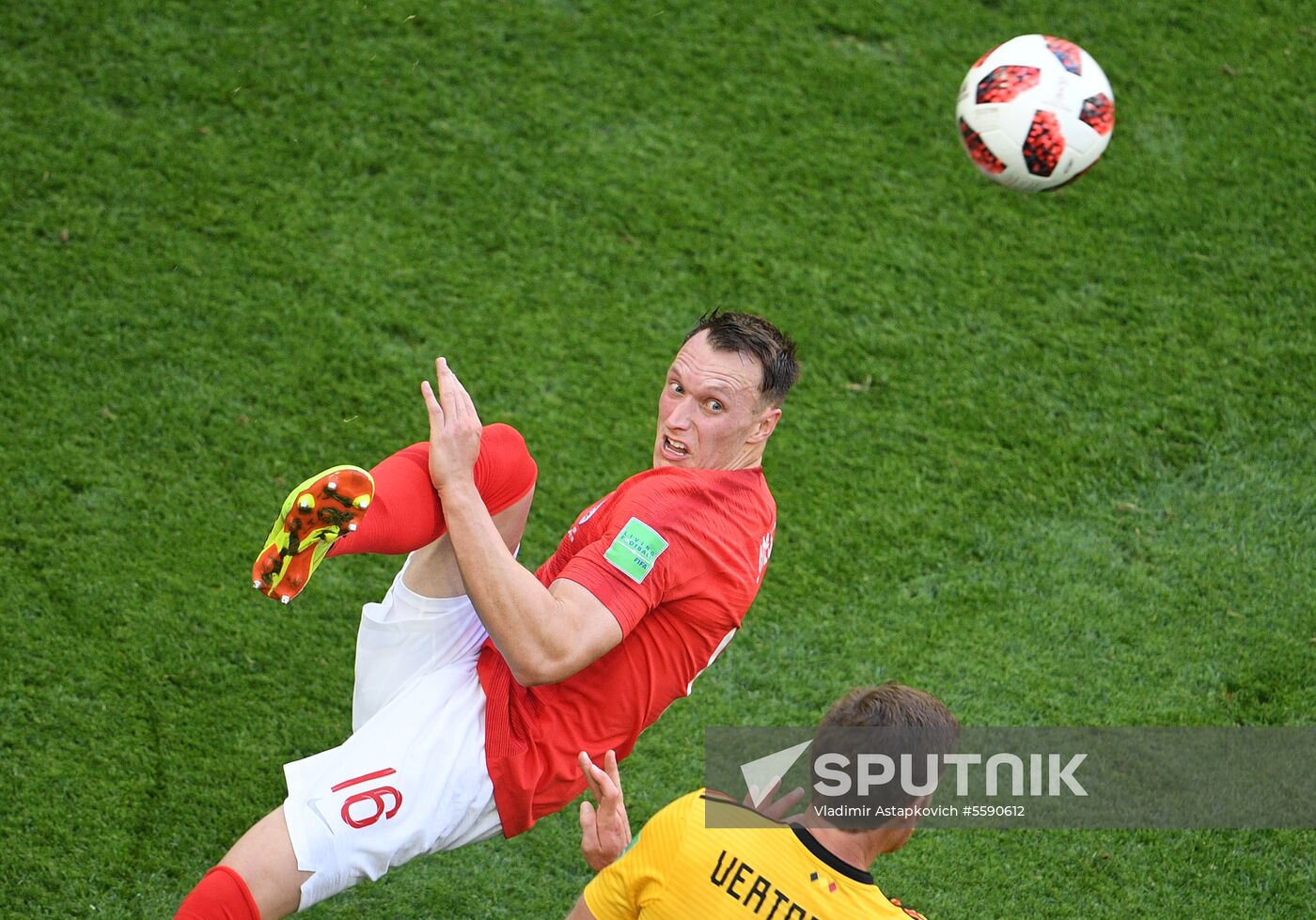 Russia World Cup Belgium - England
