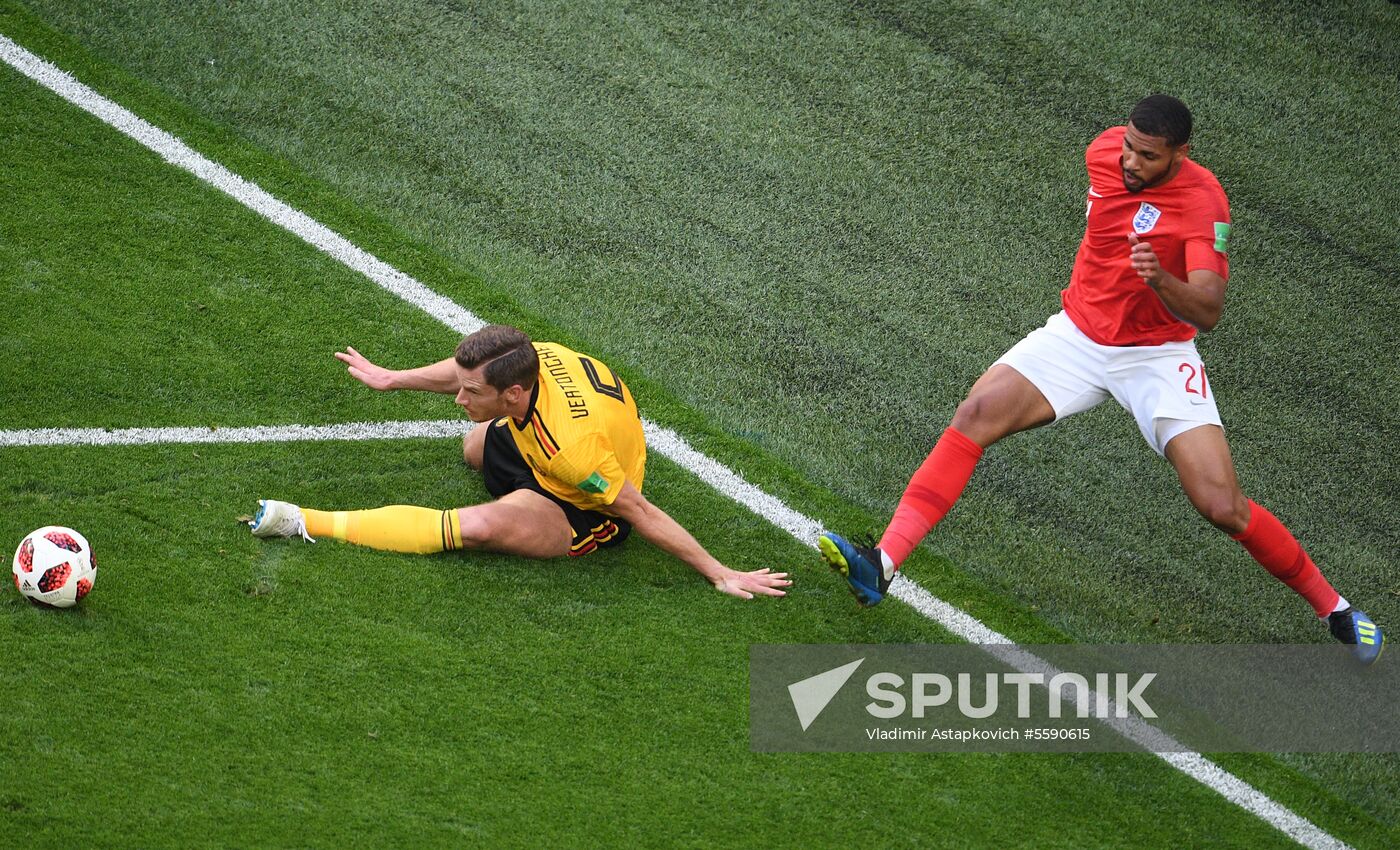 Russia World Cup Belgium - England